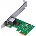 Placa De Rede 10/100/1000 Pci-e Prv1000e Com Suporte Low Profile